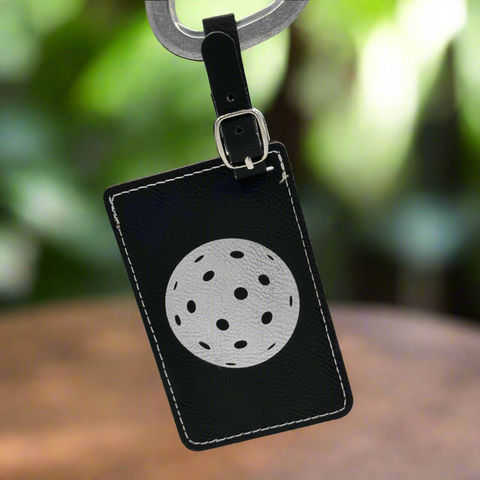 Pickleball Bag/Luggage Tag - Leatherette