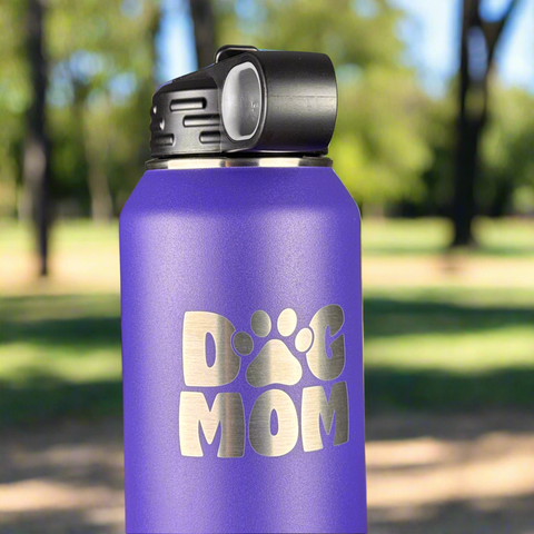 Dog Mom Water Bottle