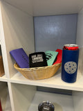 Slim Koozie - Leatherette Pickleball