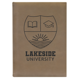 Leatherette Notebook - BRR