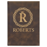 Leatherette Notebook - BRR