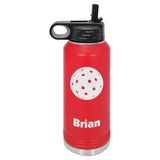 Pickleball Water Bottle - Personalized