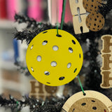 Pickleball Christmas Ornament