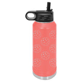 Full Wrap Pickleball Water Bottle