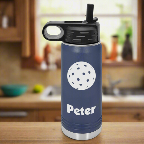 Pickleball Water Bottle - Personalized