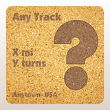 Track Coasters - Set of 6
