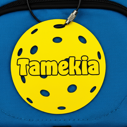 Pickleball Bag Tag - Acrylic