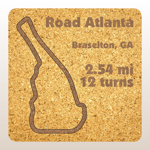 Track Coasters - Set of 6
