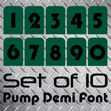 Glock Base Plate Numbers - 9 & 40