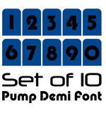 Glock Base Plate Numbers - 9 & 40