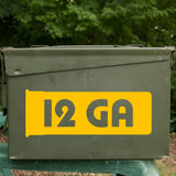 Ammo Can Labels - Jumbo Rifle